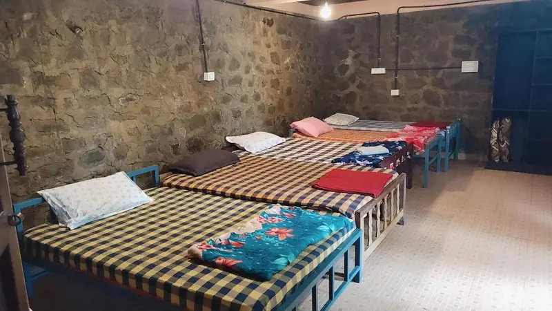 The Stone Room with beds for a group